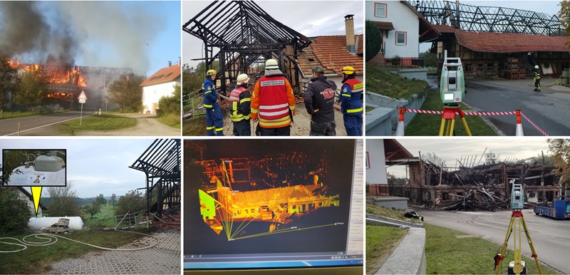 THW - Leica Multistation MS50 used in hazardous situation to safe lives